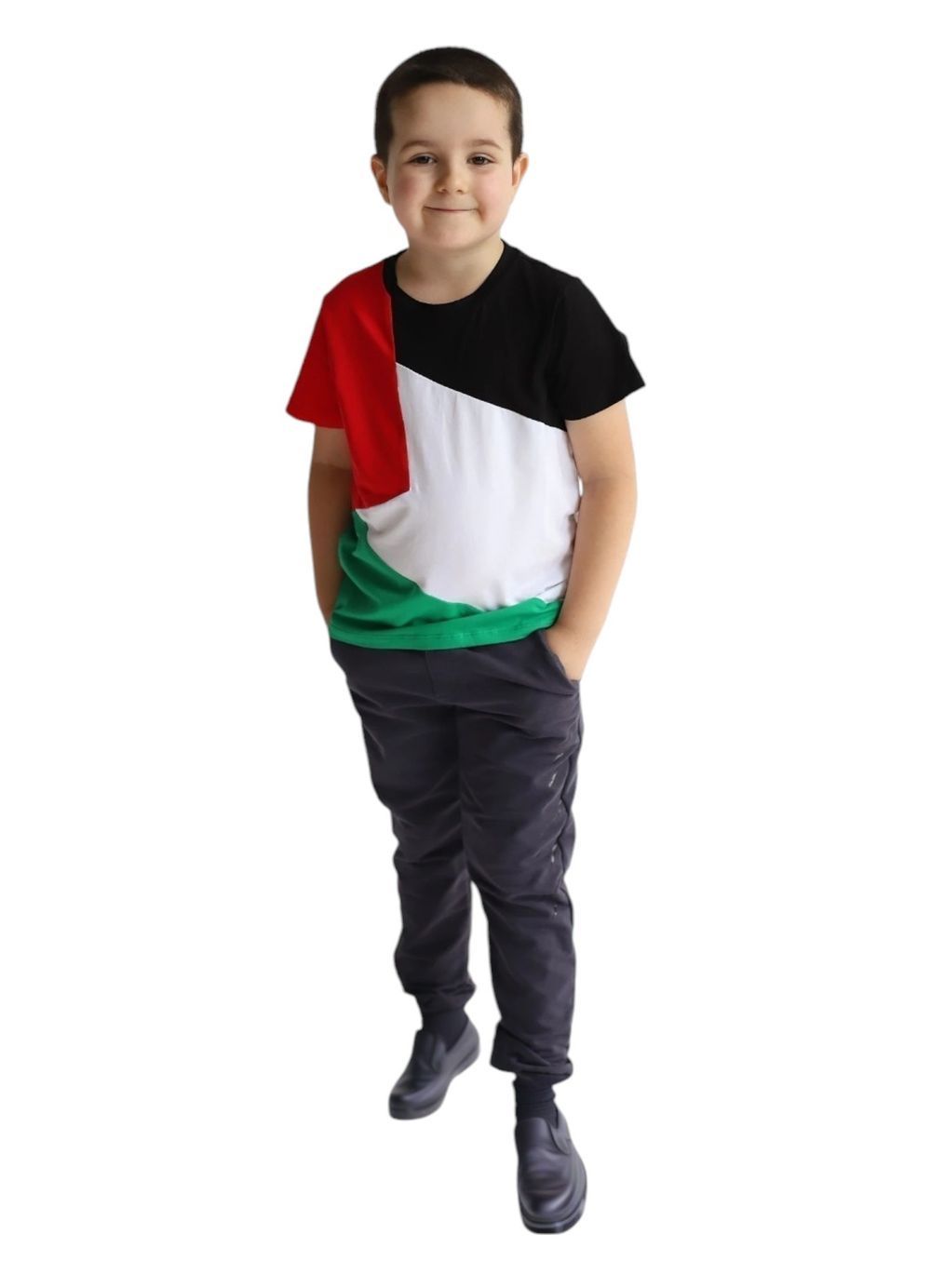 Daniel - Palestine Flag Tshirt National Wear