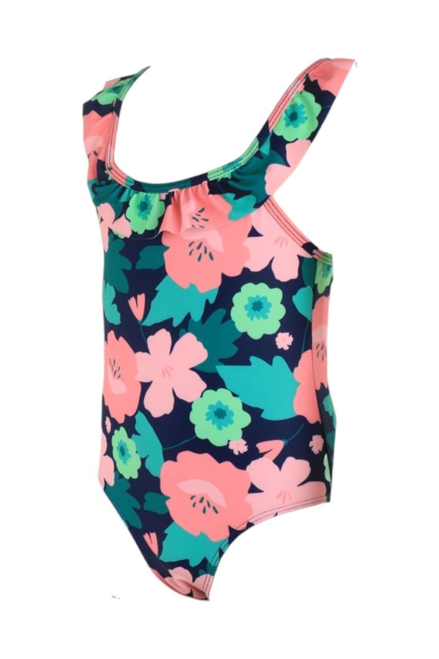 D' Daniela - Vibrant Bloom Splash Swimwear - Multicolor