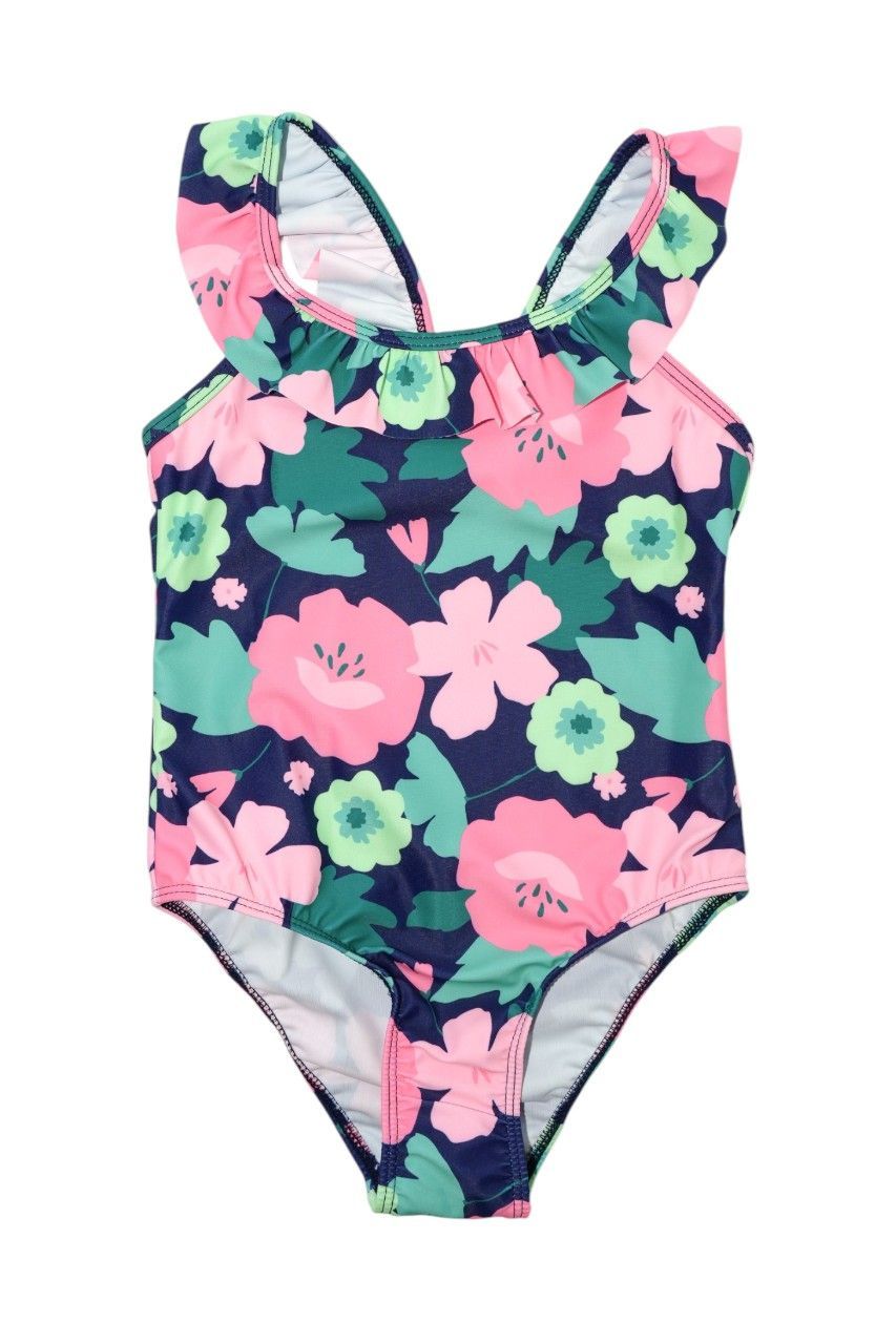 D' Daniela - Vibrant Bloom Splash Swimwear - Multicolor