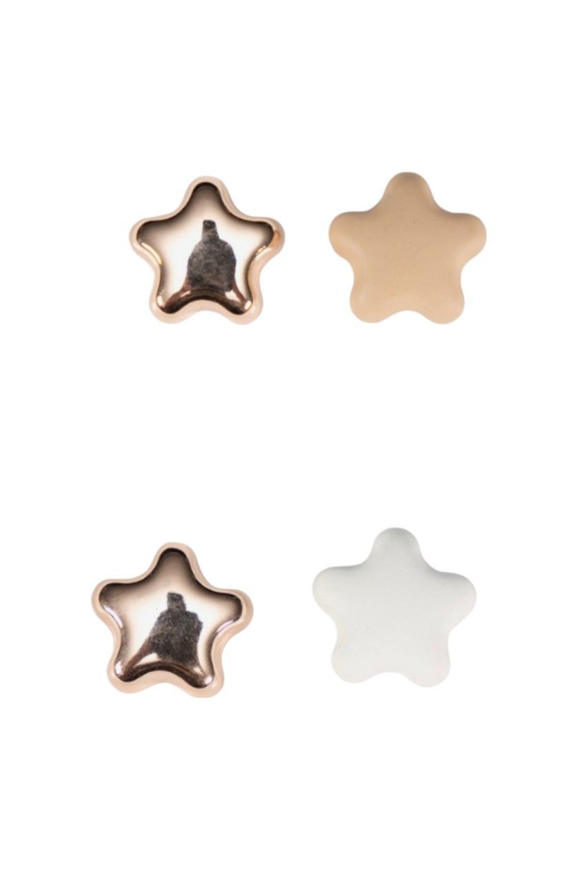 D' Daniela - 2 Pairs - Ara Star Shaped Hijab Magnet