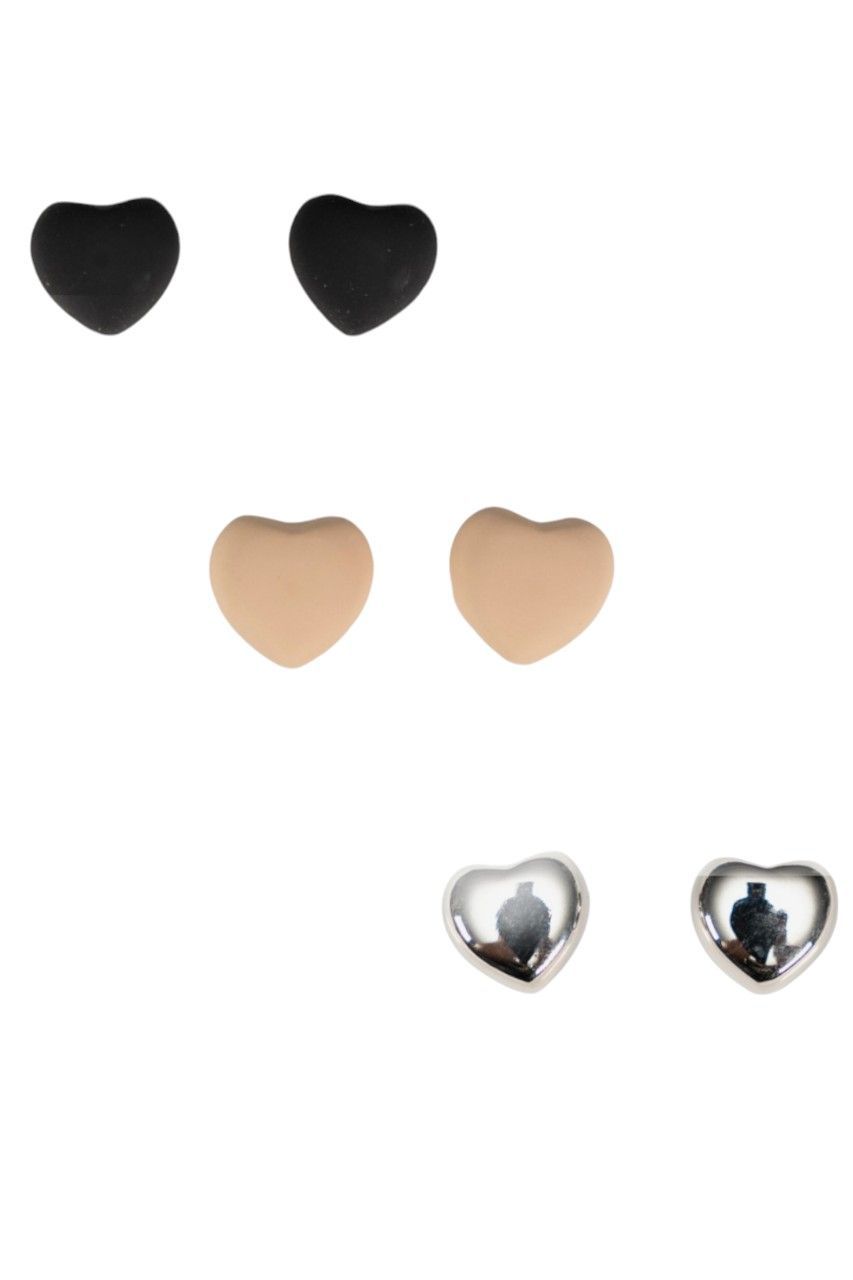 D' Daniela - 3 Pairs - Patricia Heart Shaped Hijab Magnet