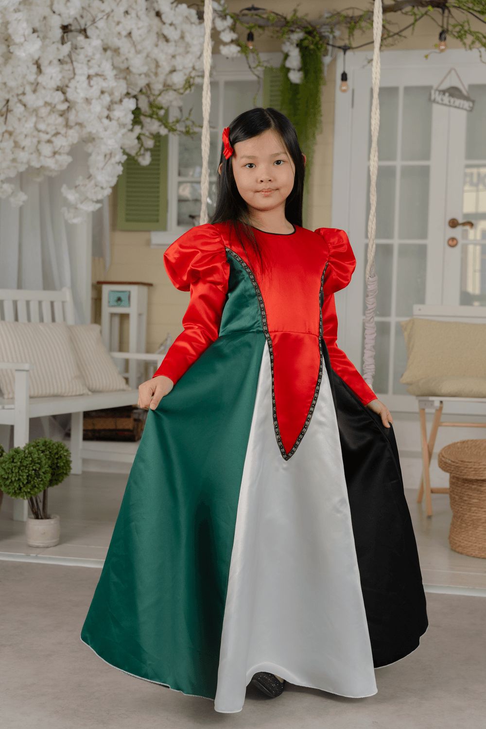 D' Daniela -  Palestine Flag Dress