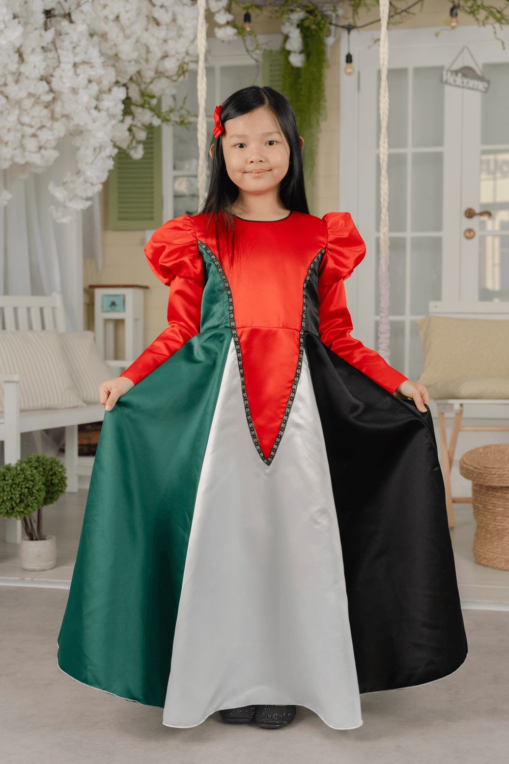 D' Daniela -  Palestine Flag Dress