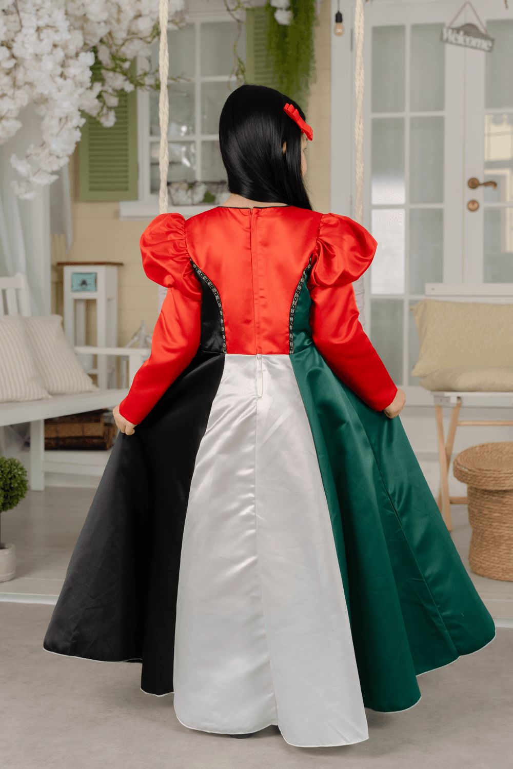 D' Daniela -  Palestine Flag Dress