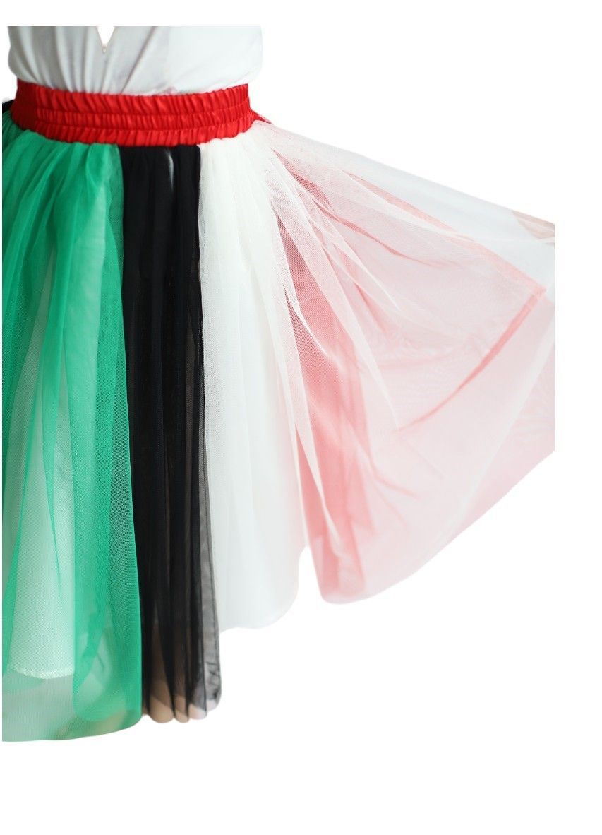 D' Daniela - Girls UAE Flag National Day Skirt