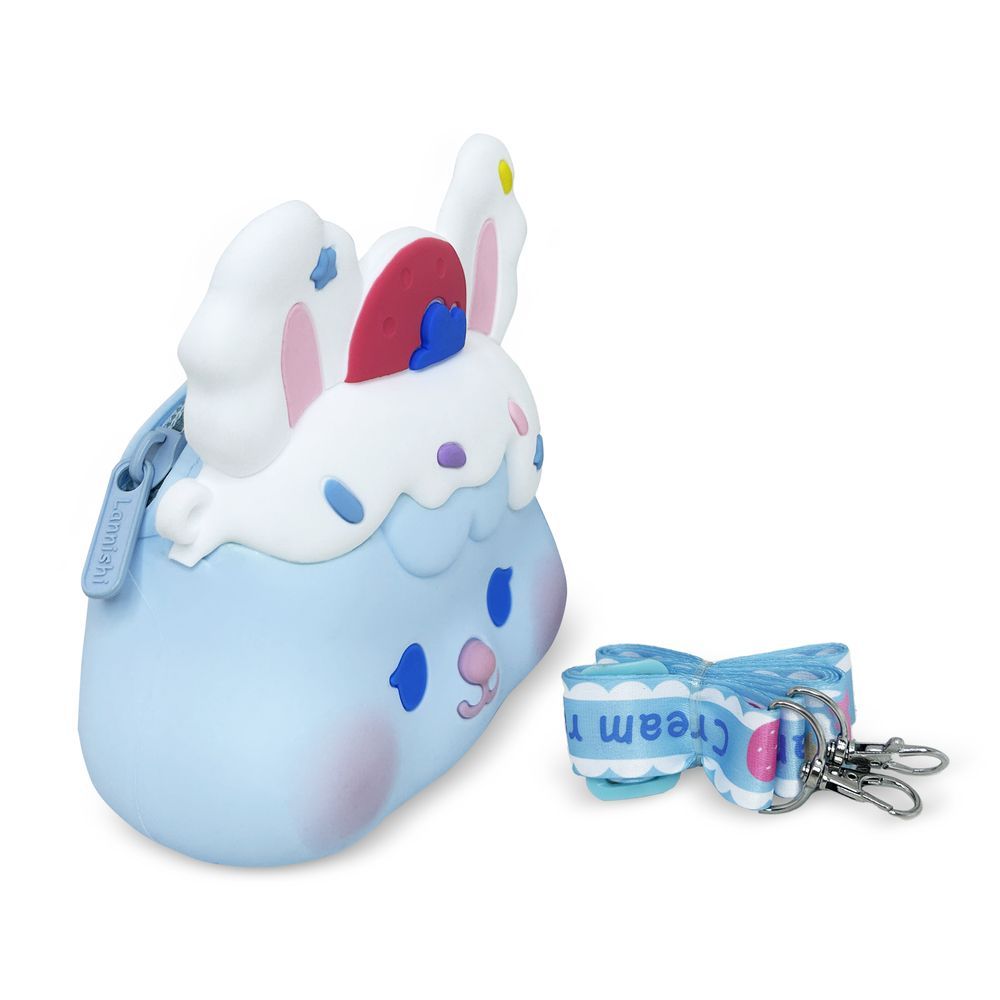 Ogi Mogi - Round Shoulder Bag - Blue Bunny