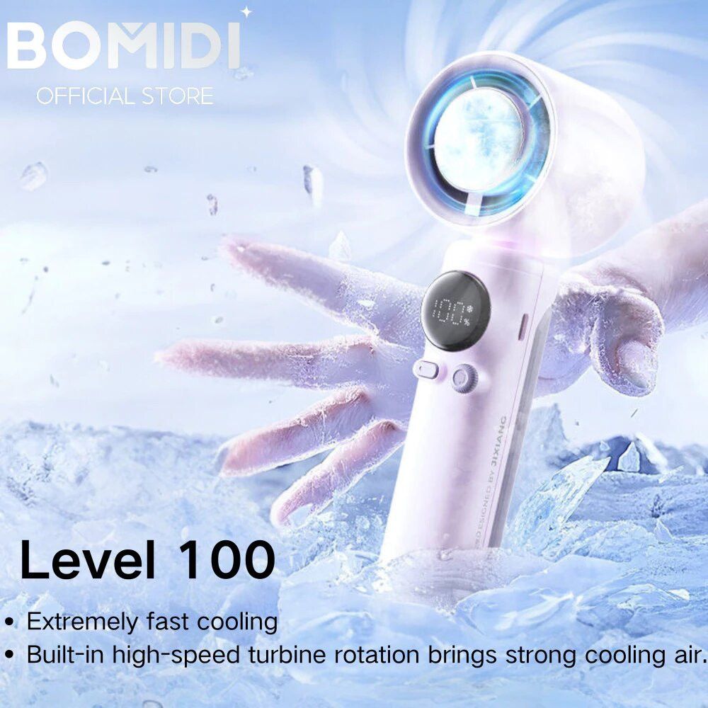 Bomidi - Refrigeration Handheld Fan MF01 - Purple