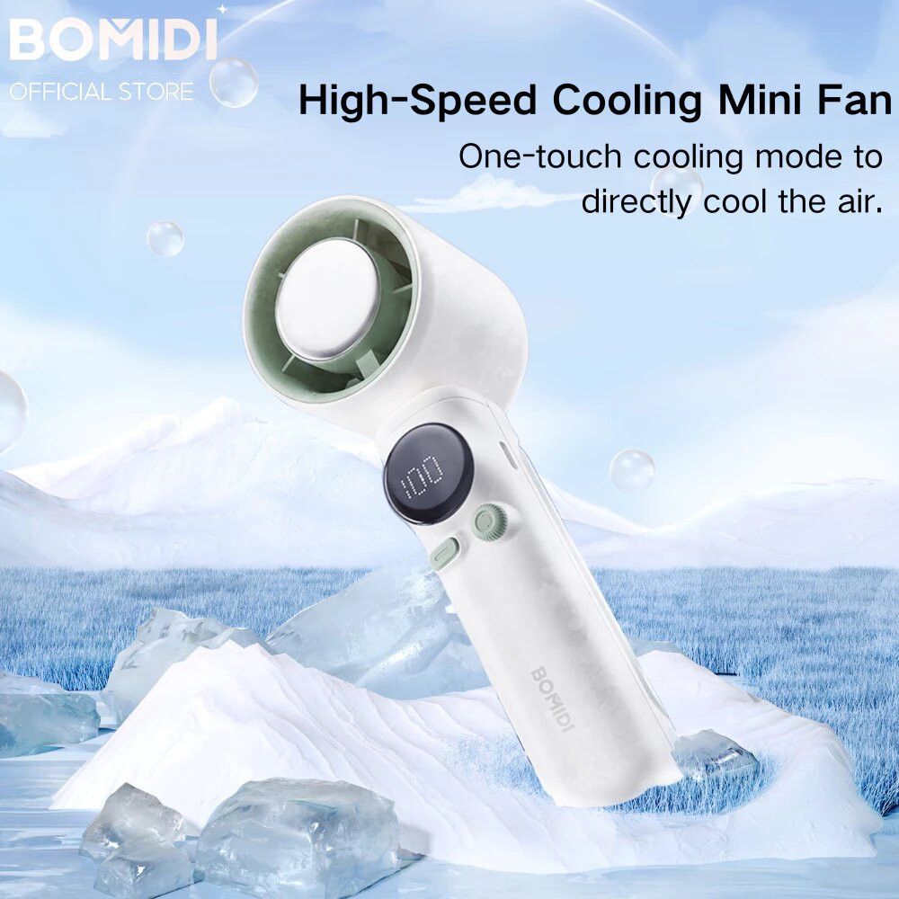 Bomidi - Refrigeration Handheld Fan MF01 - White