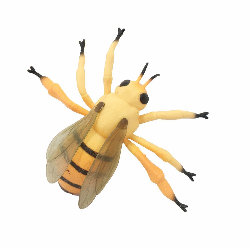 Galaxy Toys - Insect World Simulation Series Toy Bee - Yellow