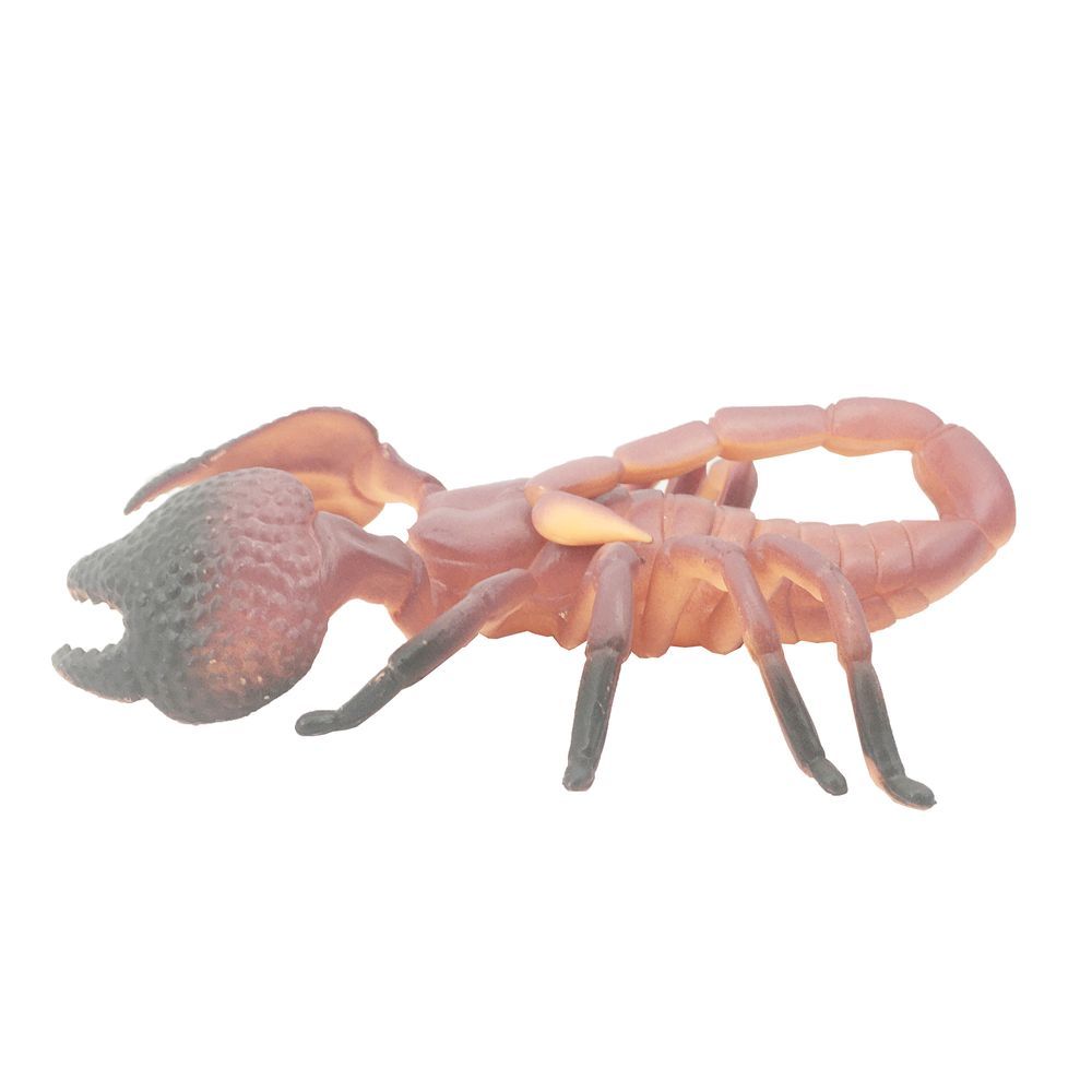 Galaxy Toys - Insect World Simulation Series Toy Scorpion - Brown