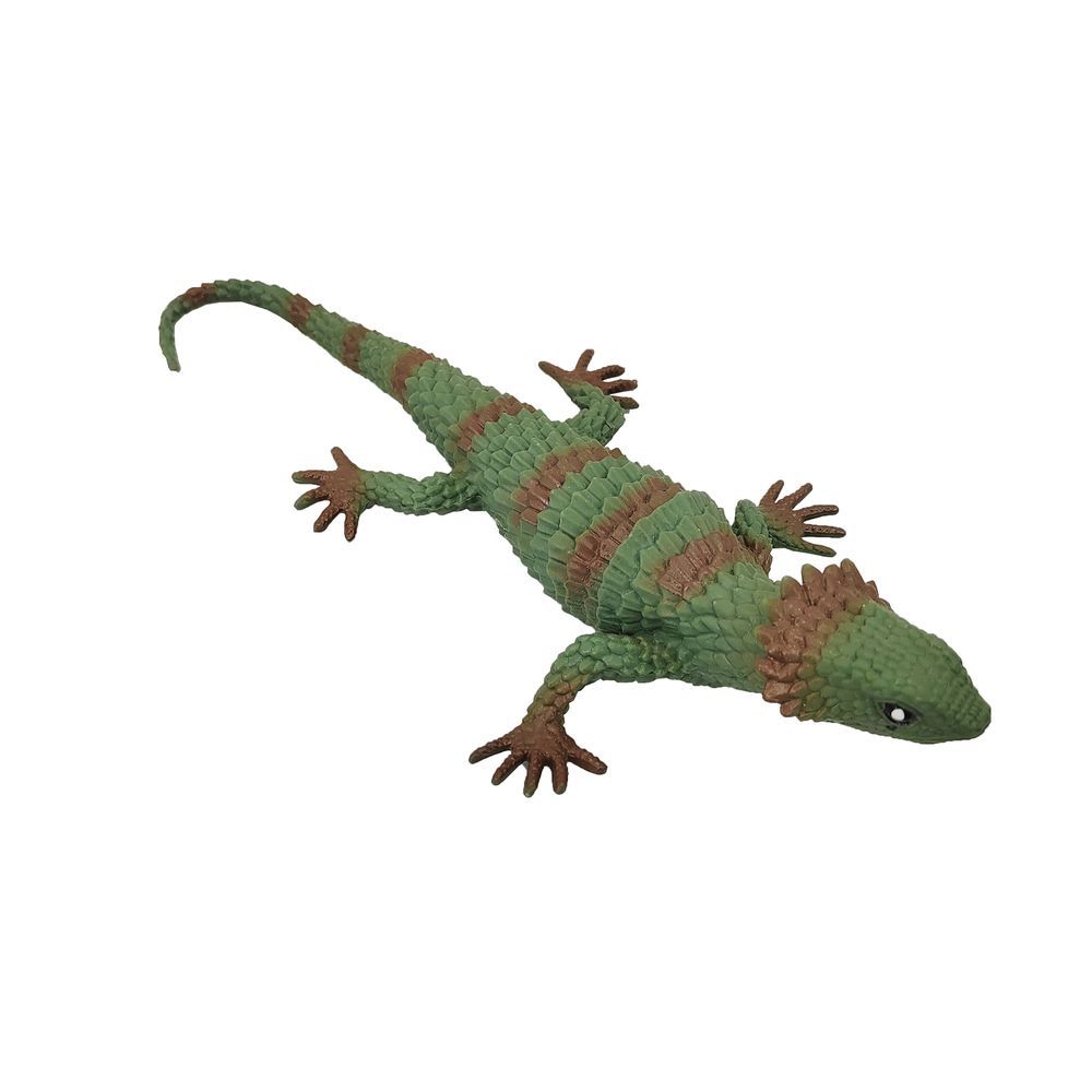 Galaxy Toys - Simulation Series Frilled Toy Lizard - Green