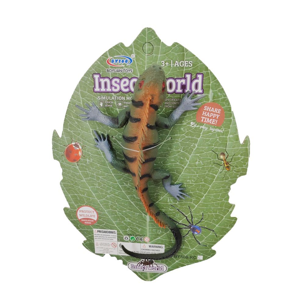 Galaxy Toys - Simulation Series Insect World Frilled Toy Lizard