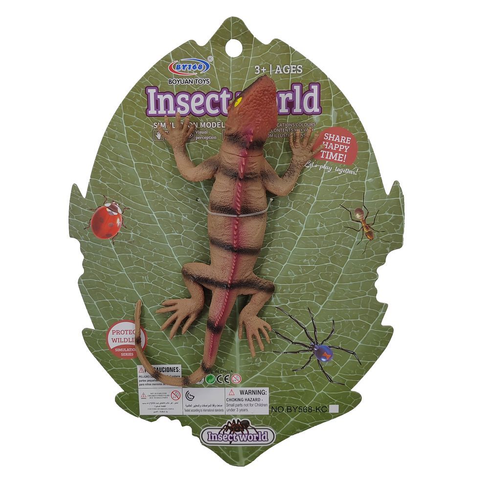 Galaxy Toys - Insect World Frilled Toy Lizard