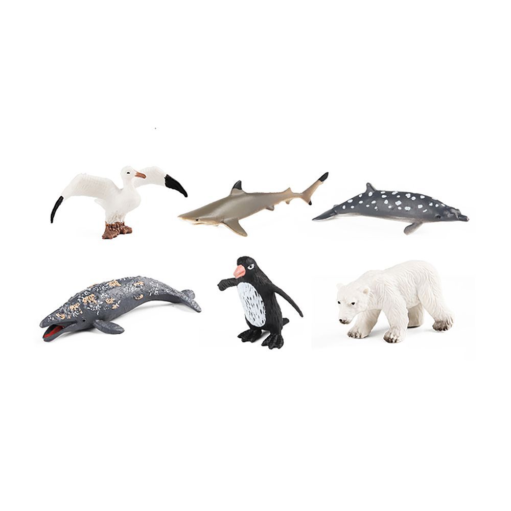 Galaxy Toys - Sea World Ocean Animal Set - 16 Pcs