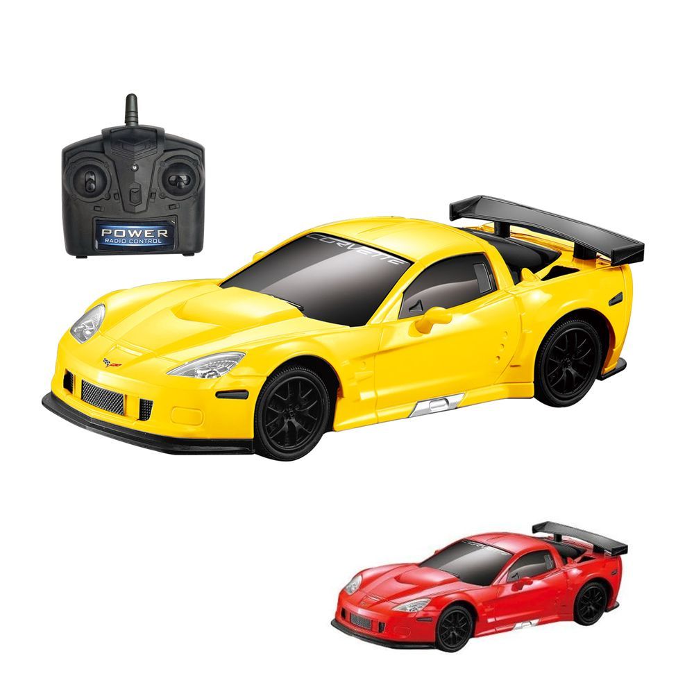 HST - 1/24 C6R Lux Licensed Corvette Remote Control Car - Color May Vary - 1 Pc