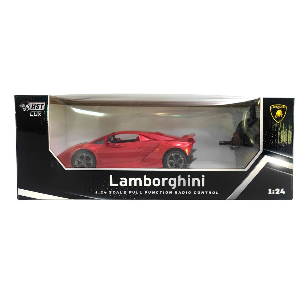 HST - 1/24 Lux Licensed Lamborghini Poison Remote Control Car - Color May Vary - 1 Pc