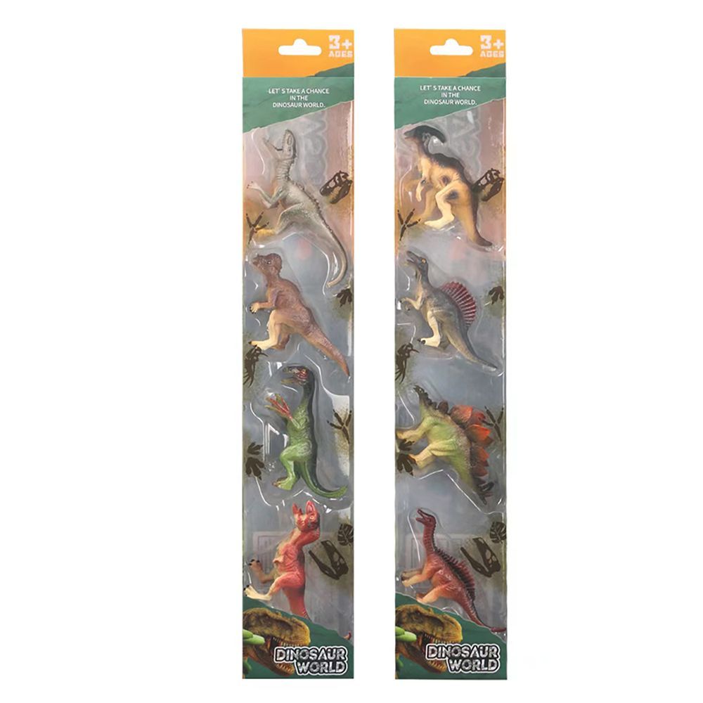 Galaxy Toys - Dinosaur World Figure Set 2 - Style May Vary - 4 Pcs