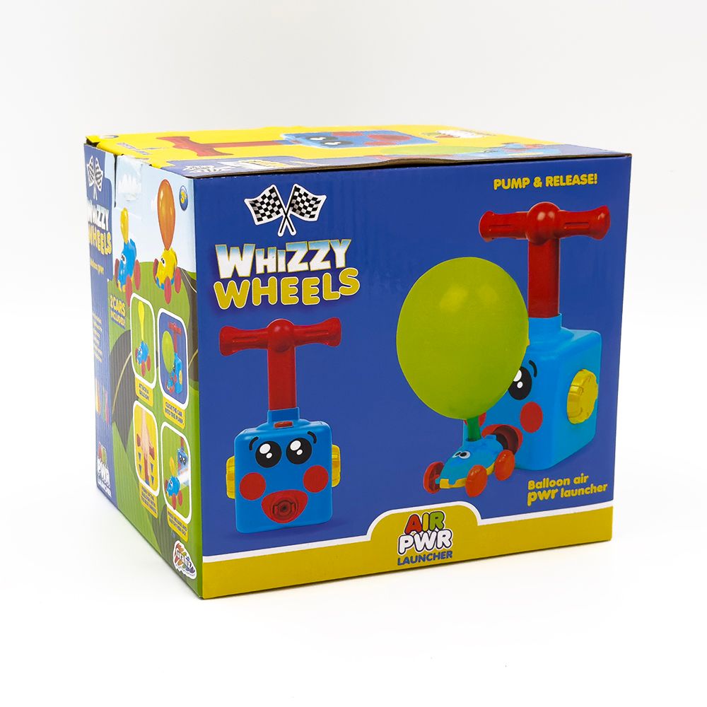 RMS - Whizzy Wheels Balloon Pump With Cars