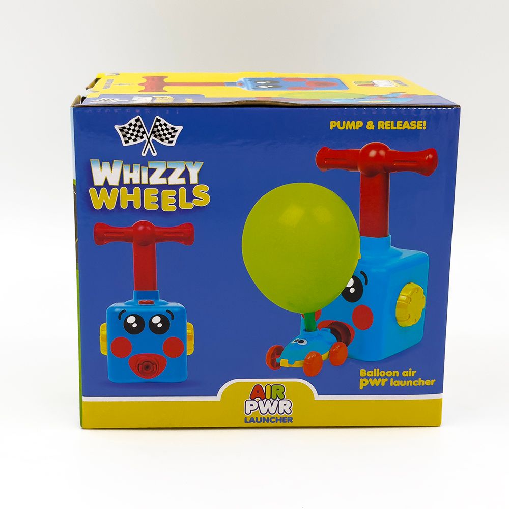 RMS - Whizzy Wheels Balloon Pump With Cars