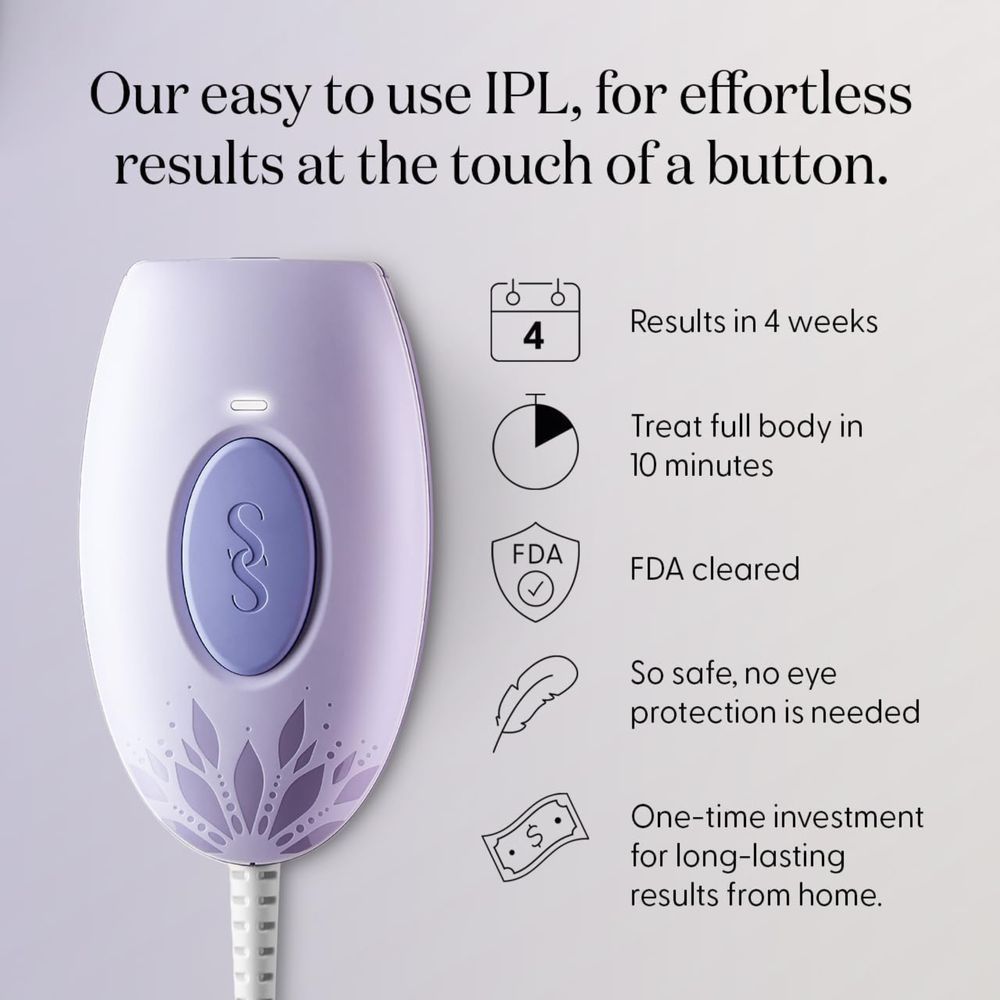 SmoothSkin - Pure Mini Lite IPL Hair Removal Device - Lilac