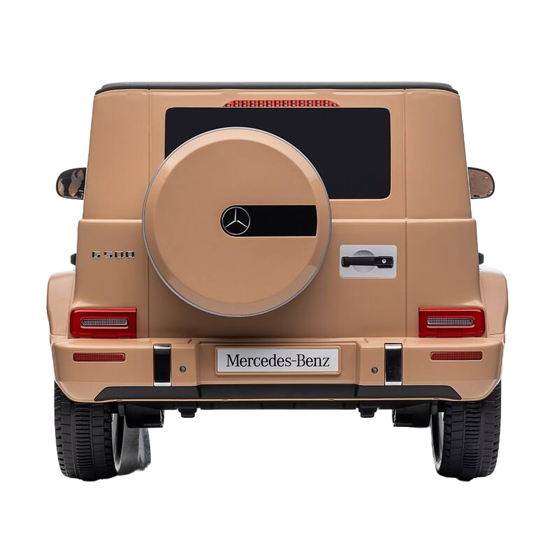 Mercedes-Benz - G500 Electric Ride-On Jeep - Brown