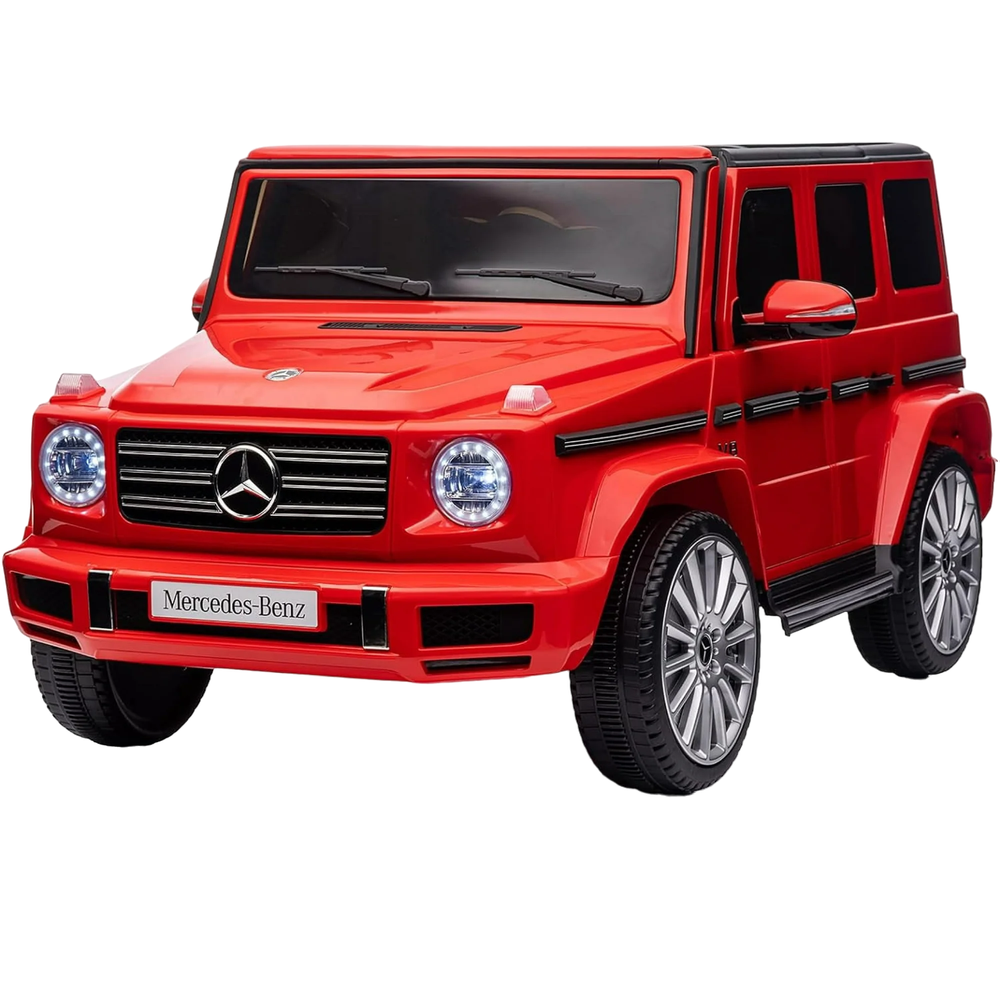 Mercedes-Benz - G500 Electric Ride-On Jeep - Red