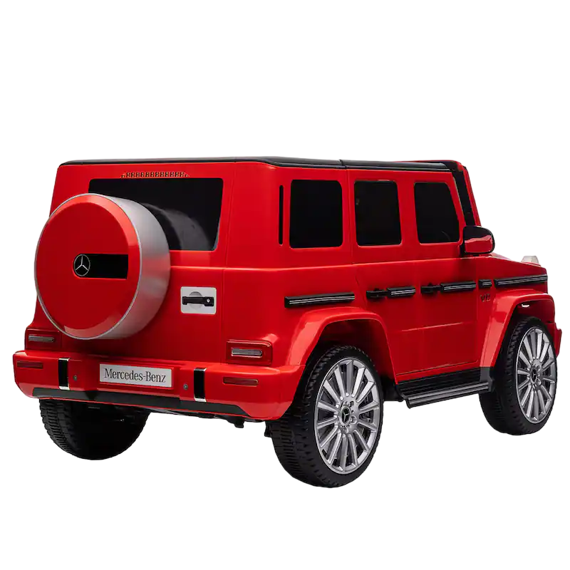 Mercedes-Benz - G500 Electric Ride-On Jeep - Red