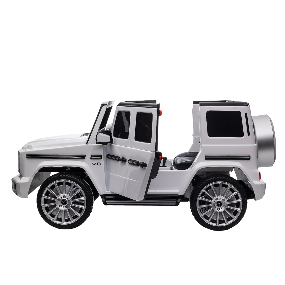 Mercedes-Benz - G500 Electric Ride-On Jeep - White