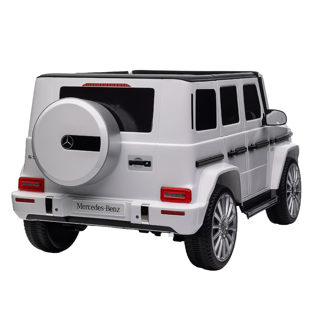 Mercedes-Benz - G500 Electric Ride-On Jeep - White