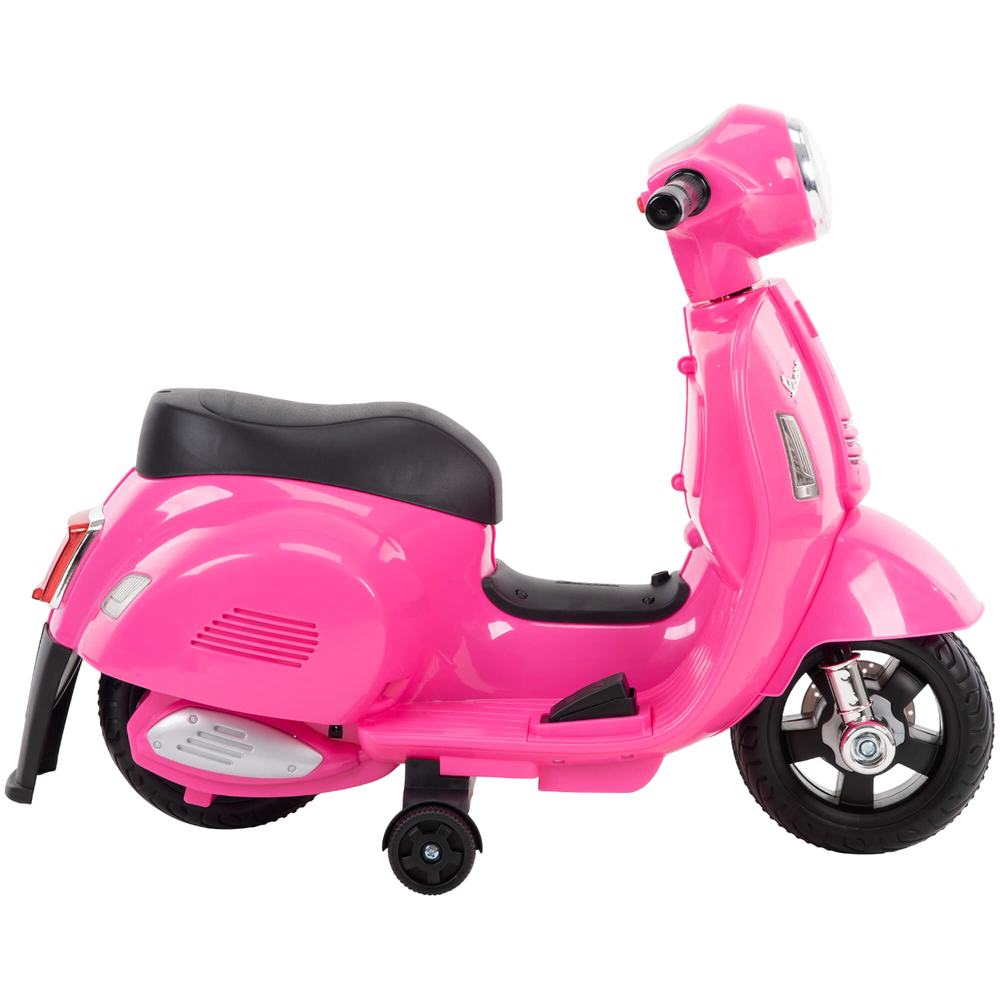 Amsham - Vespa Mini Ride-On Electric Scooter - Pink