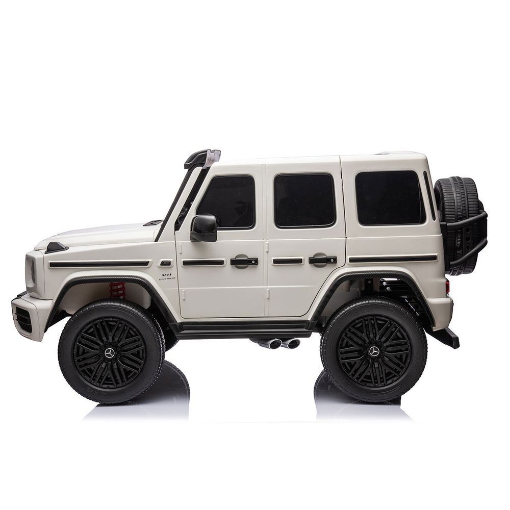 Mercedes Benz - 4x4 G63 Big Toy Rideon Car - White 12V