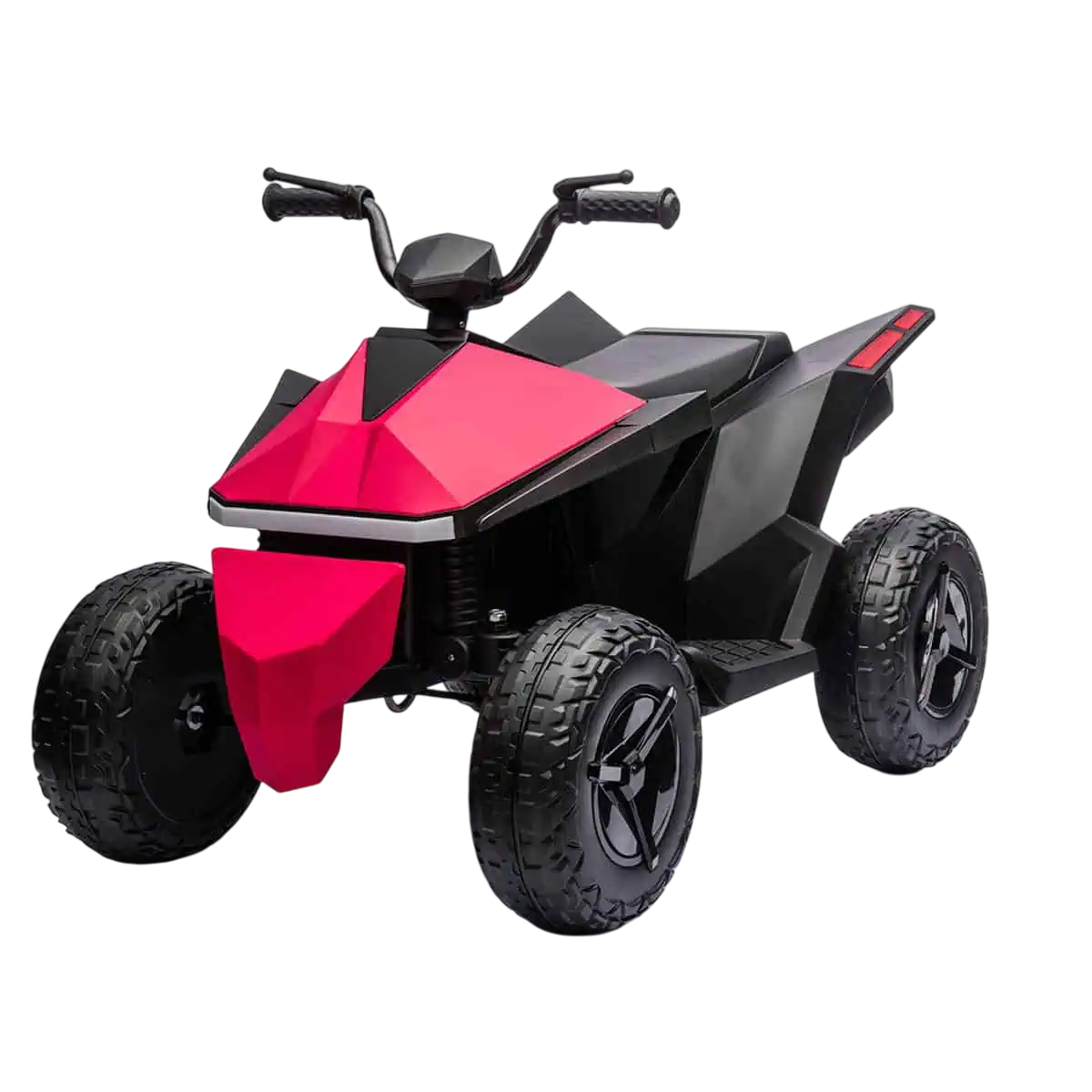 Amsham - Tesla Style Cyber Kids Ride-On ATV Quad Bike 12V - Red