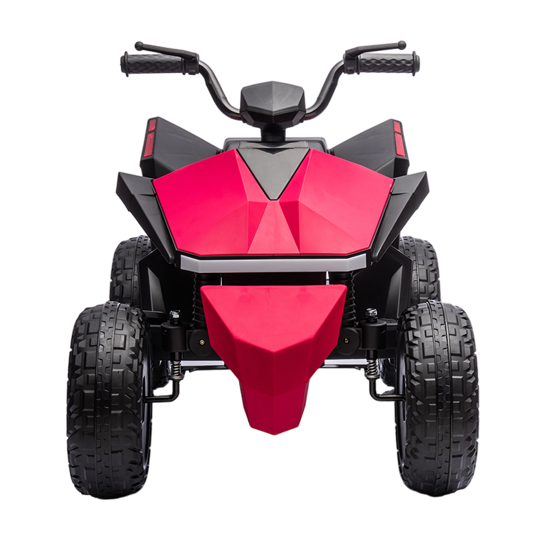 Amsham - Tesla Style Cyber Kids Ride-On ATV Quad Bike 12V - Red