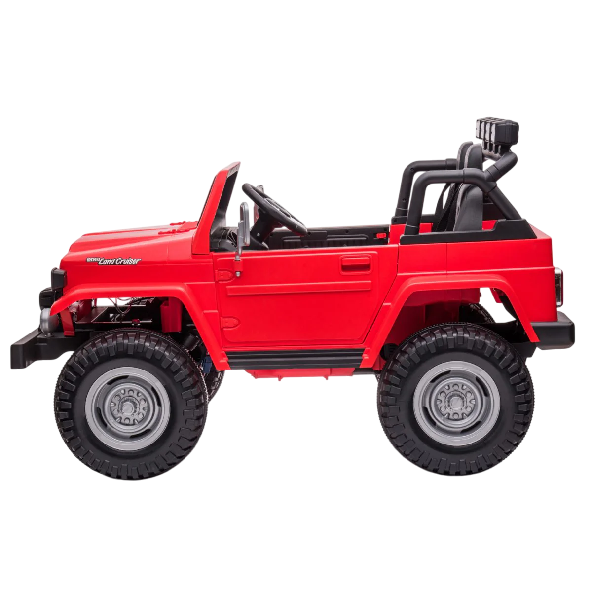 Toyota - Kids Remote Control Ride On Jeep - Red - 24 V