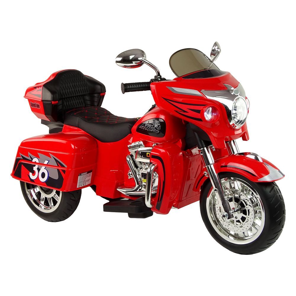 Amsham - Harley Kids Ride-On Bike 12V - Red