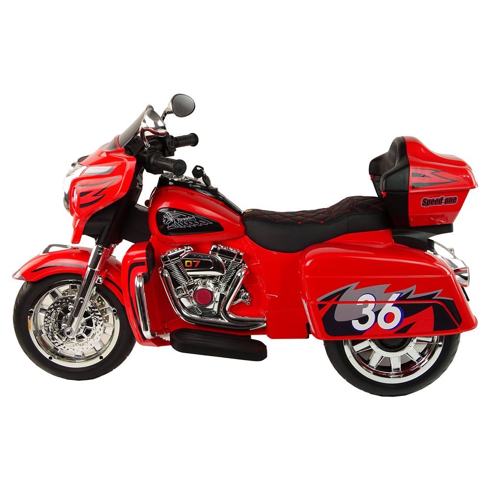 Amsham - Harley Kids Ride-On Bike 12V - Red