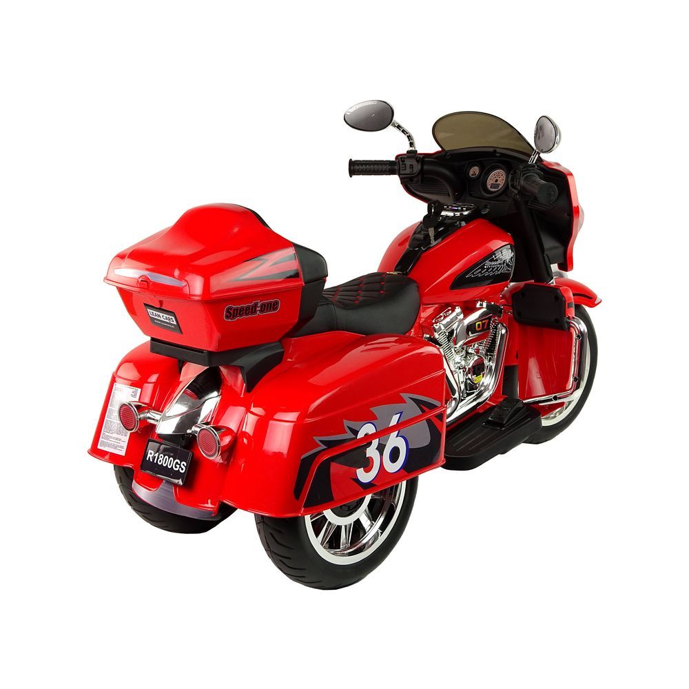 Amsham - Harley Kids Ride-On Bike 12V - Red