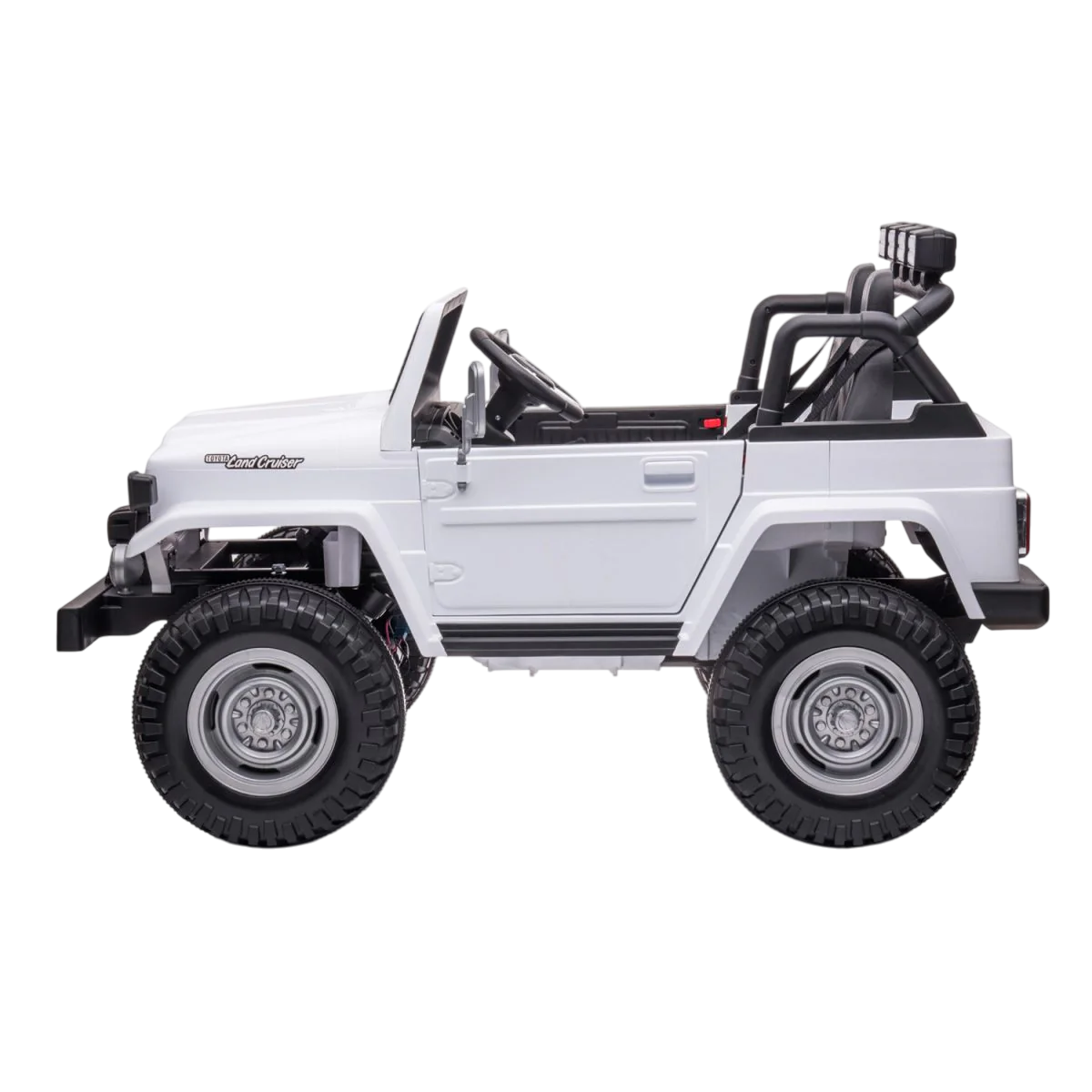 Toyota - Kids Remote Control Ride On Jeep - White - 24 V