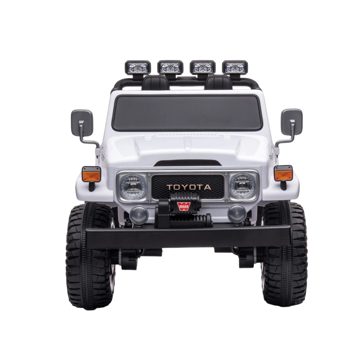 Toyota - Kids Remote Control Ride On Jeep - White - 24 V