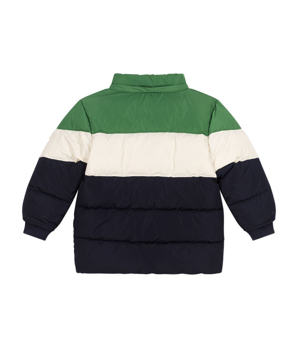 Petit Bateau - Doudoune For Boys - Gree/White/Black