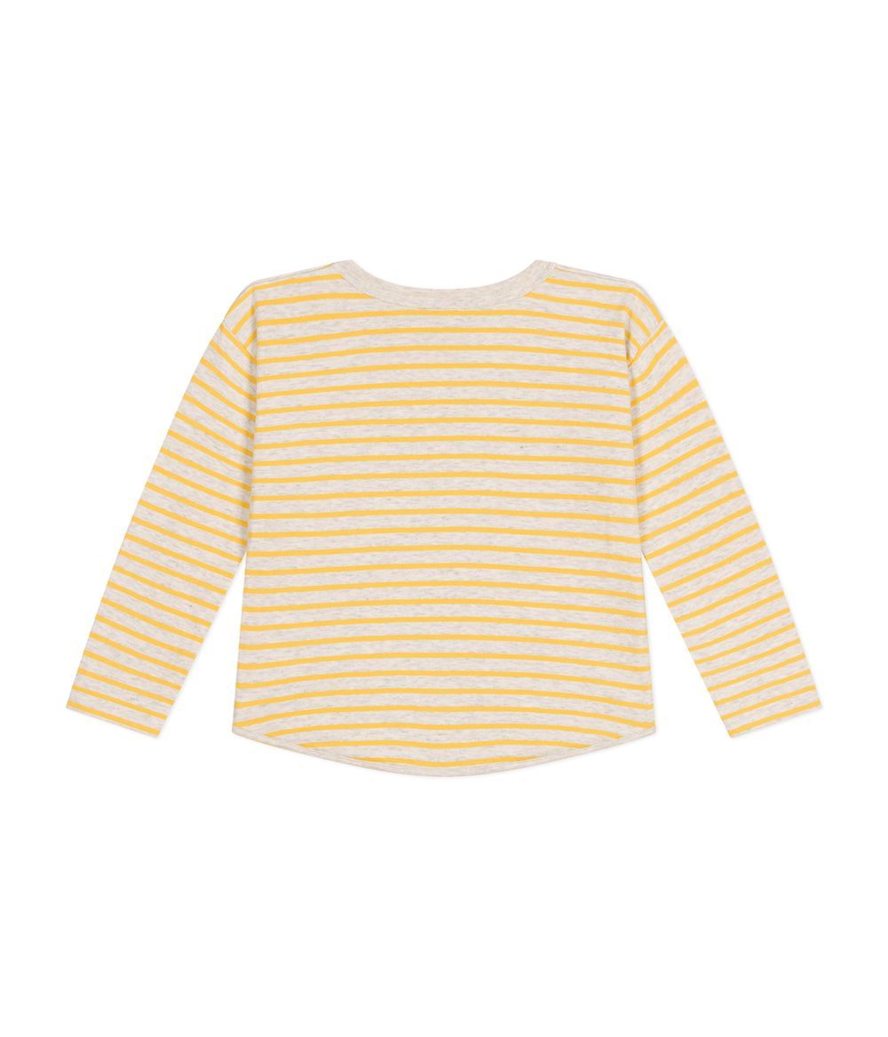 Petit Bateau - Tee Shirt Ml - Montelimar/Daisy