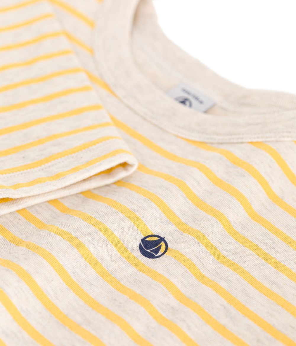 Petit Bateau - Tee Shirt Ml - Montelimar/Daisy