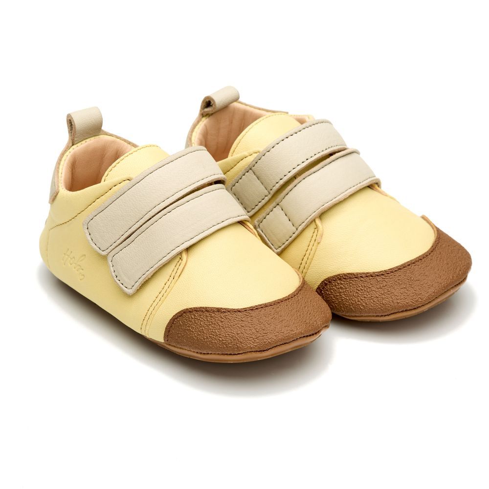 Hob - Zayn Soft Sole Sneakers - Yellow/Beige