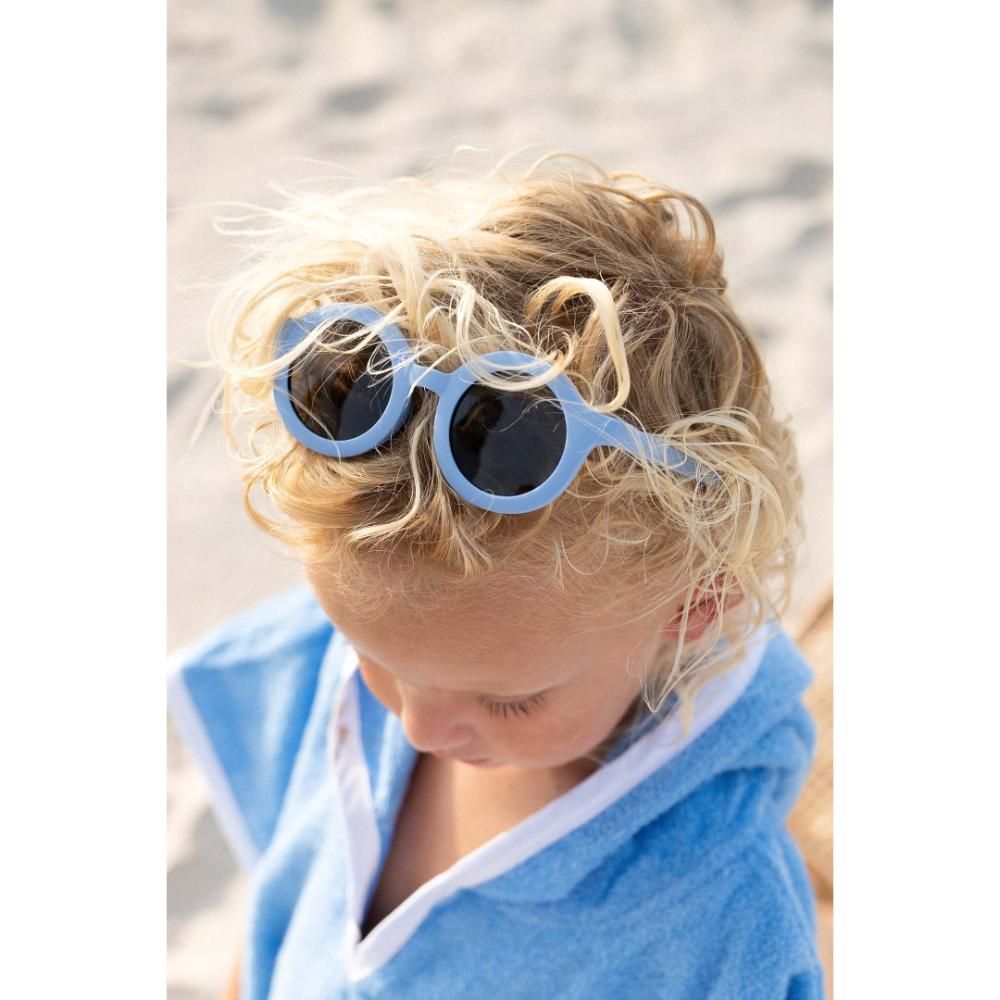 Badawii Beachwear - Flexible Kids Sunglasses - Blue