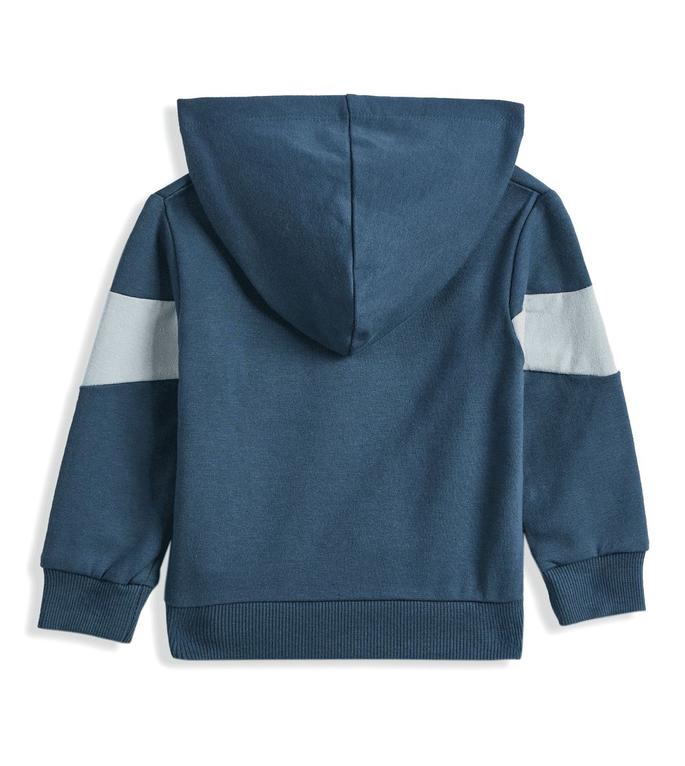 Dirkje - 2pc-Set - Hooded T-Shirt And Pants - Blue