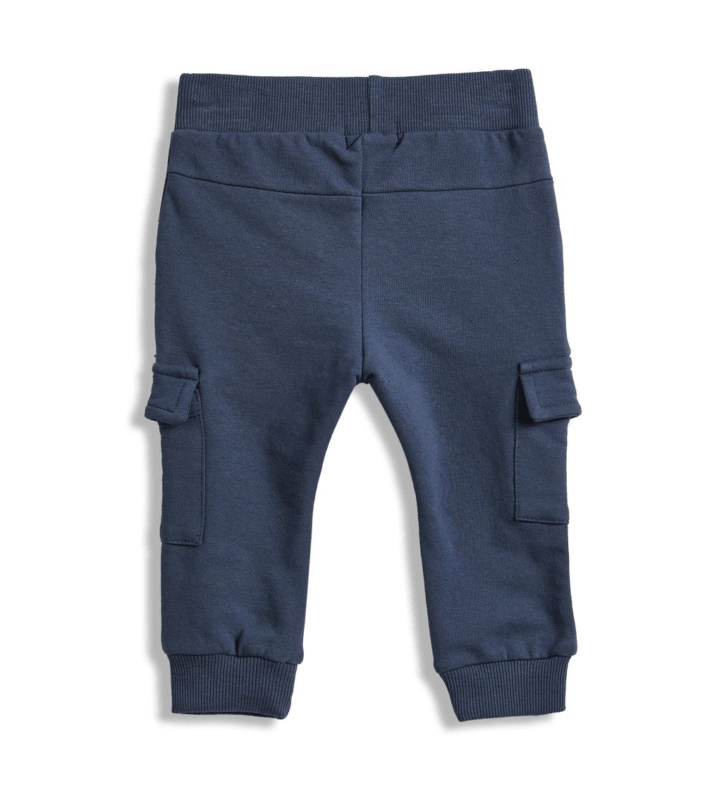 Dirkje - 2pc-Set - Hooded T-Shirt And Pants - Navy