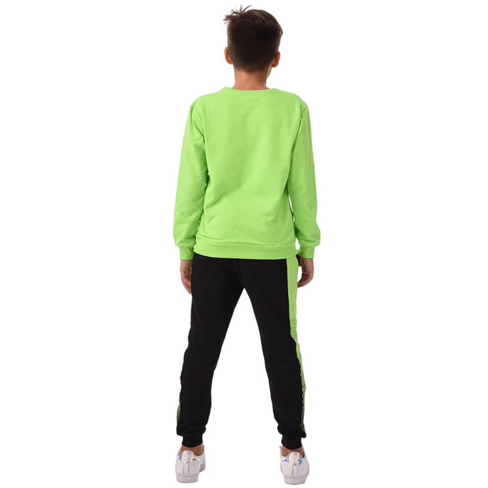 Urbasy - 2pc-Set - Full Sleeves Sweatshirt With Joggers - Green