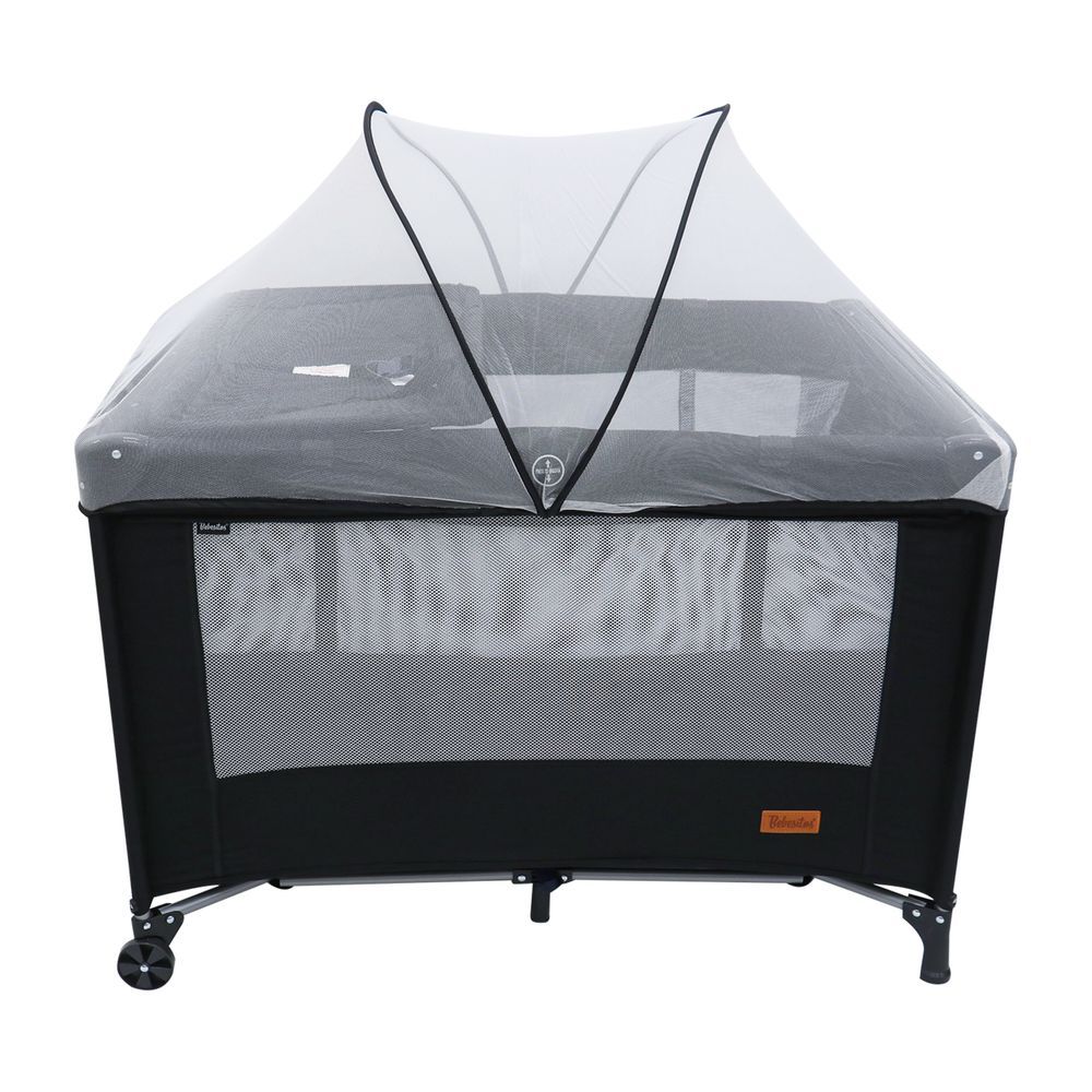 Bebesitos - DreamNest Nursery Center Bassinet And Playard - Black