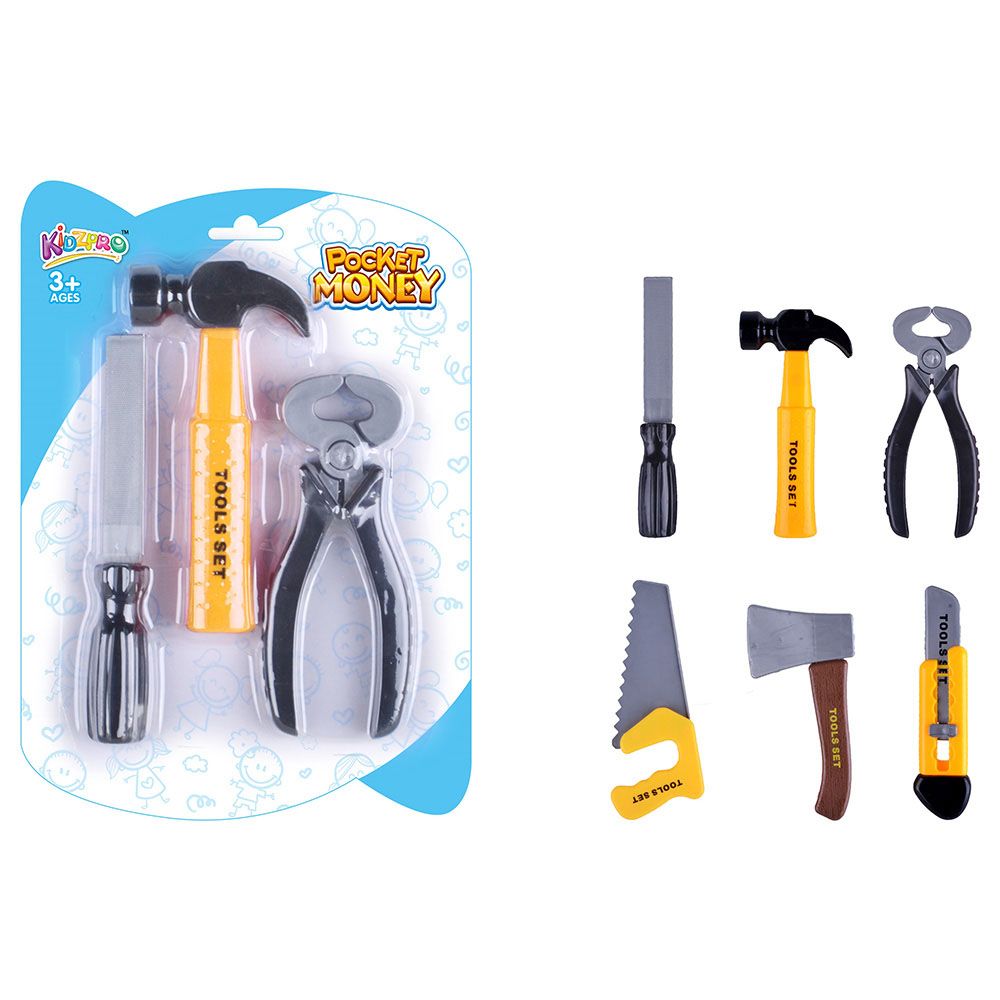 Kidzpro - Tools Playset - 3pcs - Style May Vary