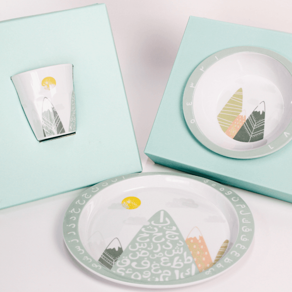 Once Upon A Dua - Eat & Learn Dinner Set - 3 Pcs